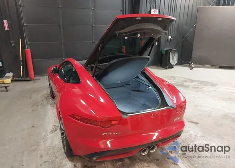 2016 Jaguar F-Type S from USA, damaged, VIN SAJWJ6BV8G8K31809